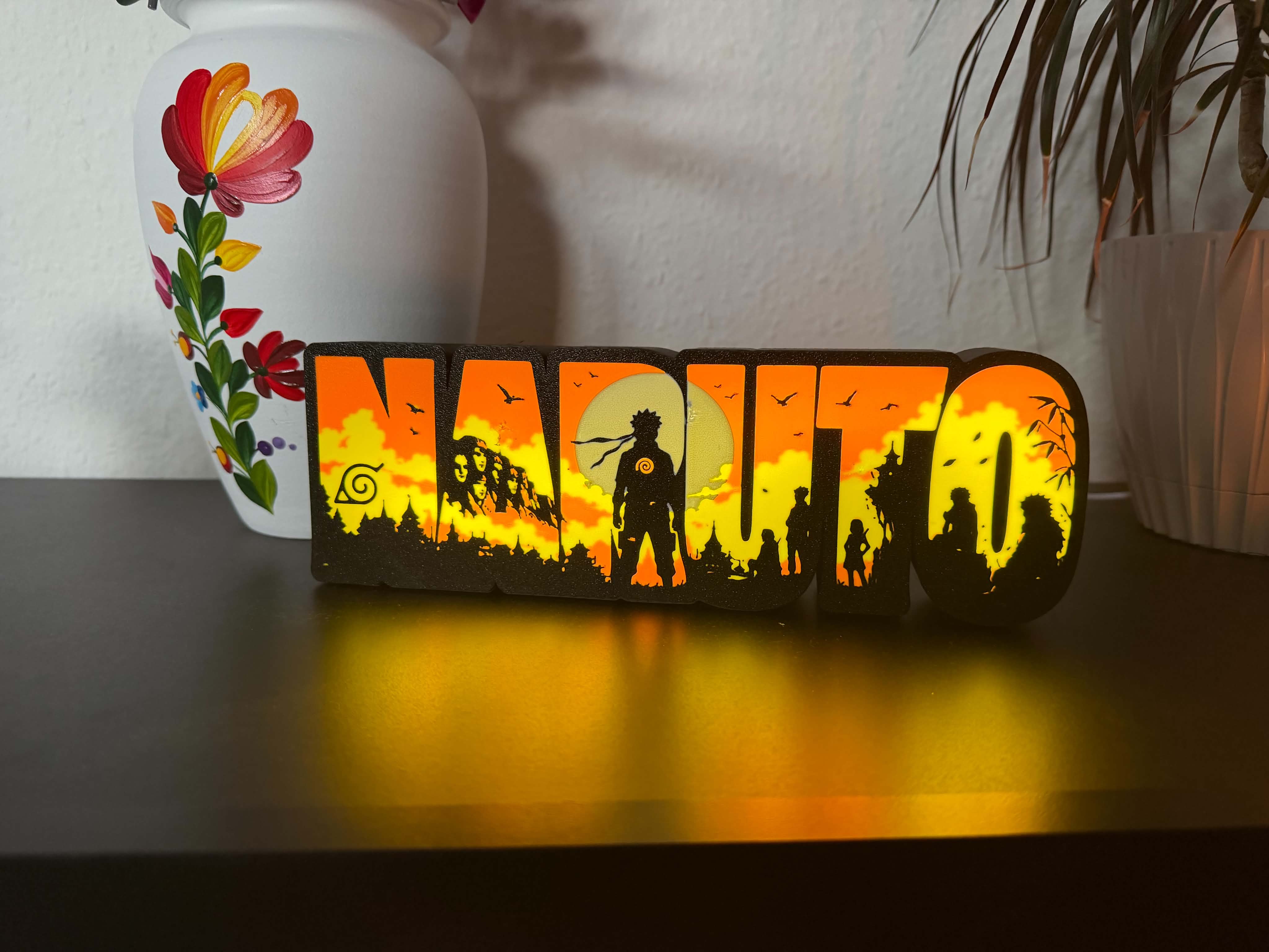 Naruto insired light up box