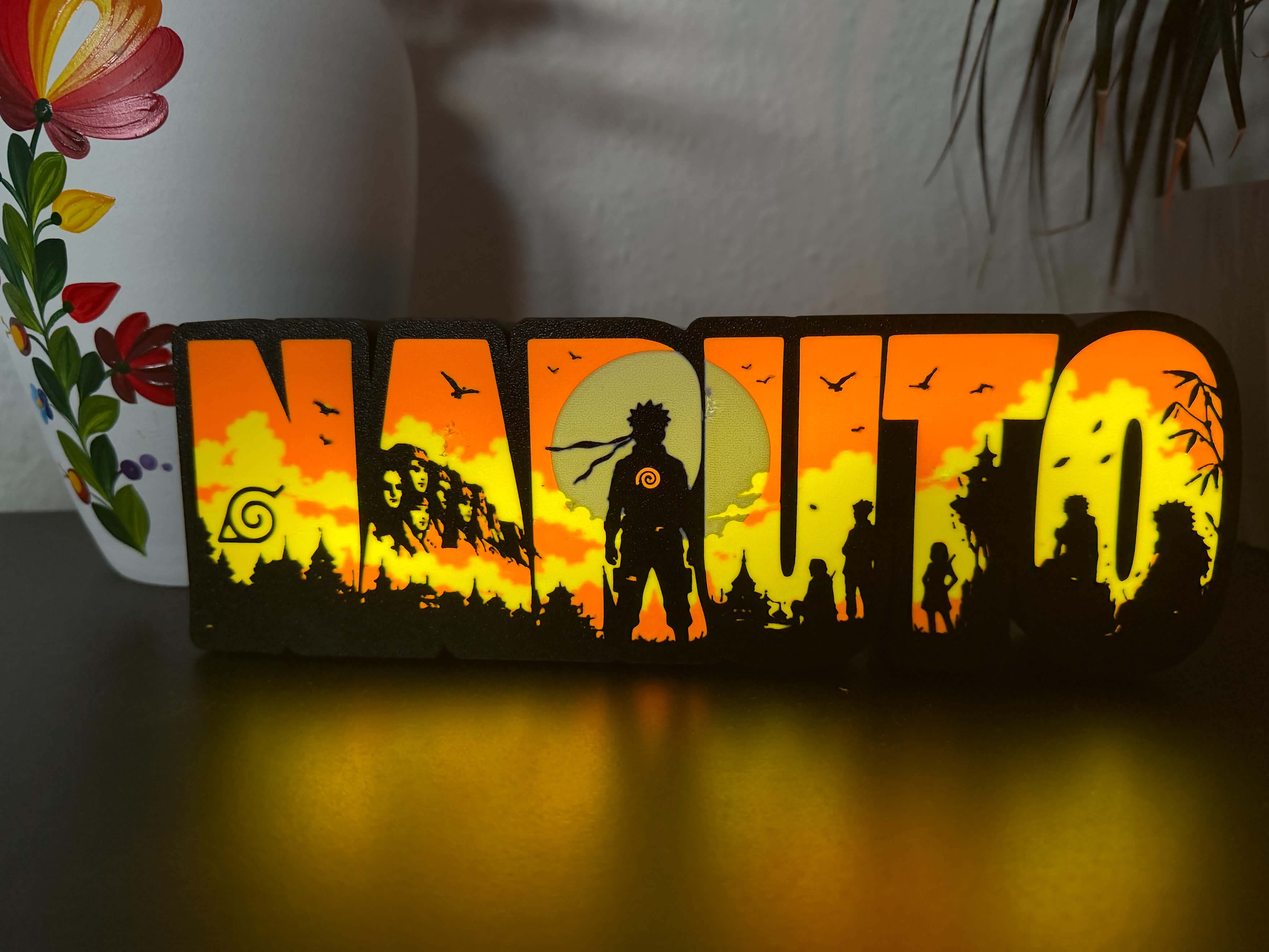Naruto insired light up box