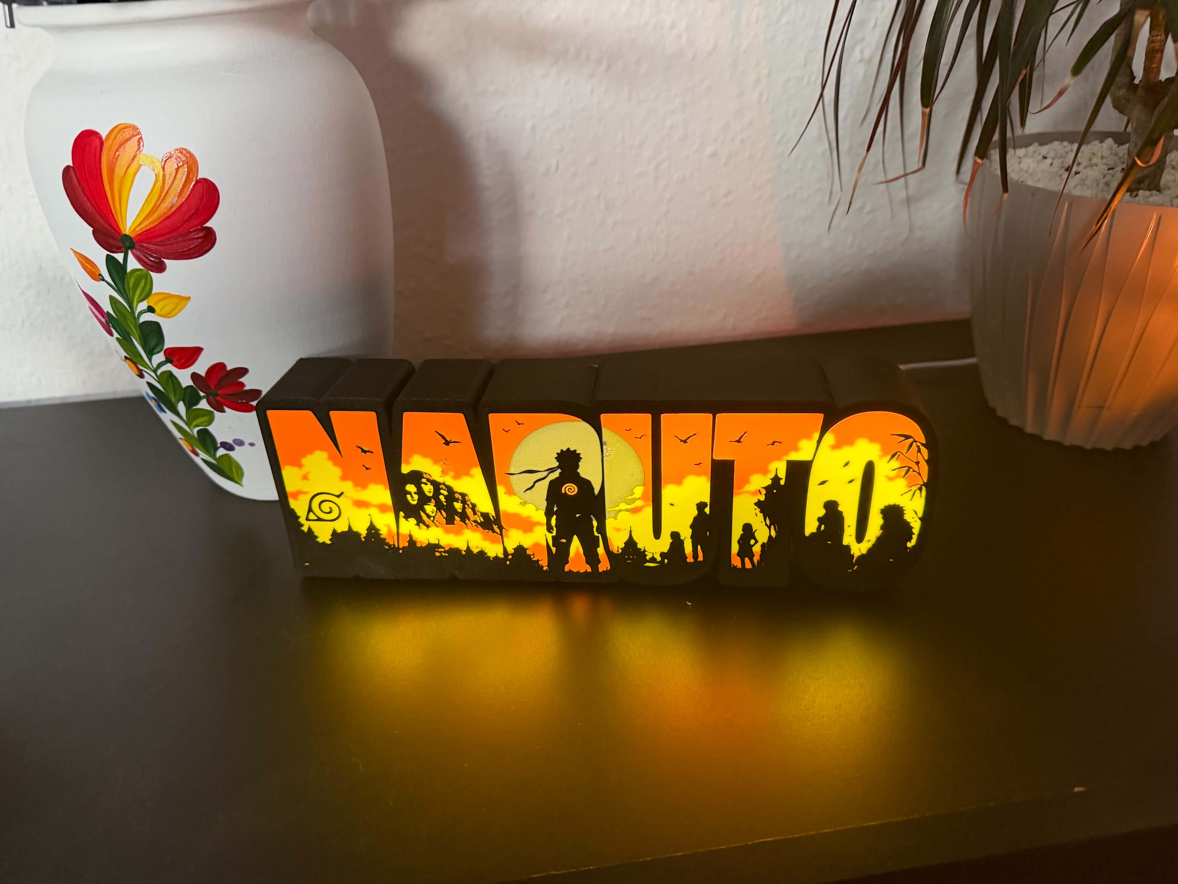 Naruto insired light up box