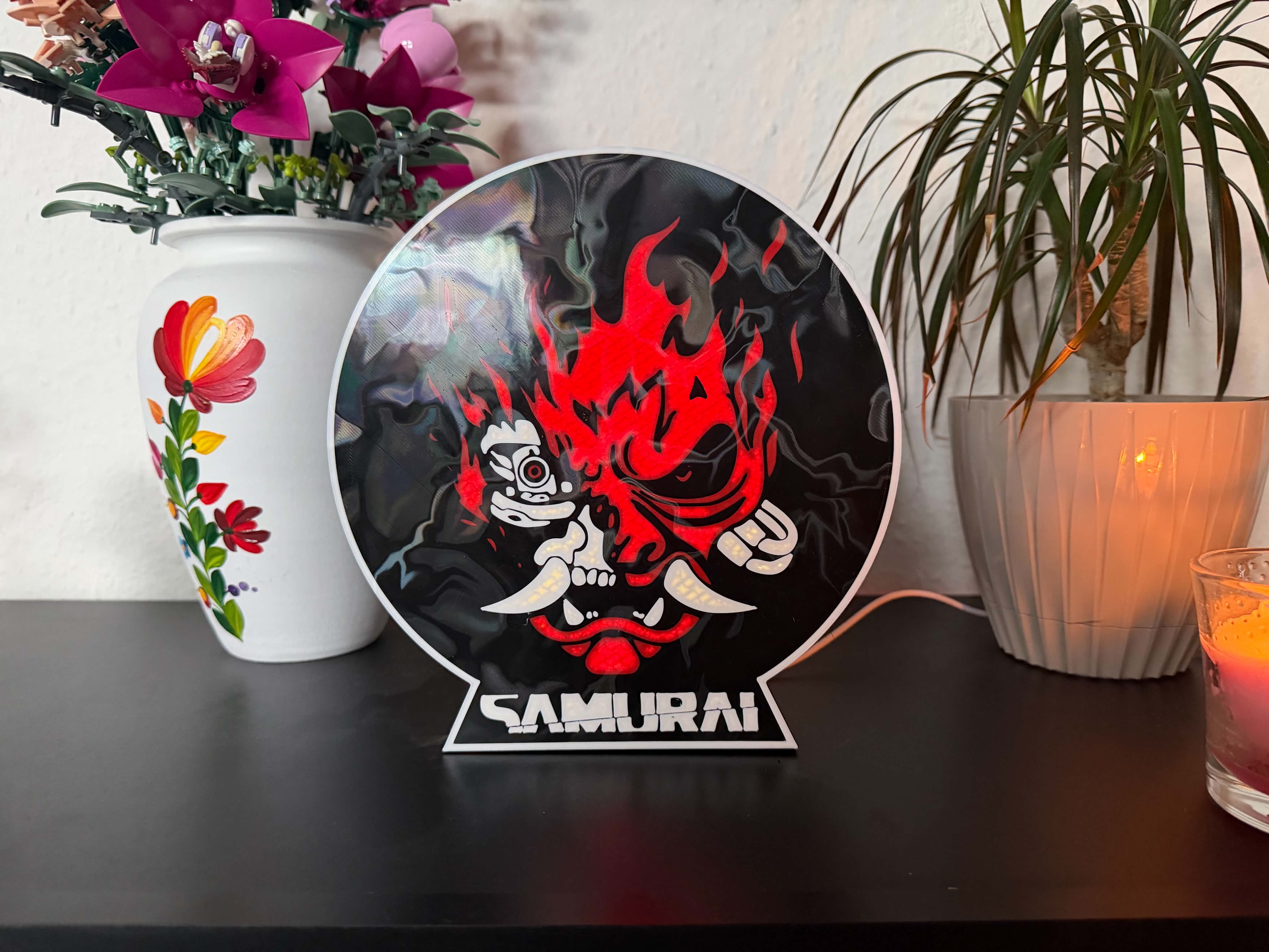 Cyberpunk inspired light up box