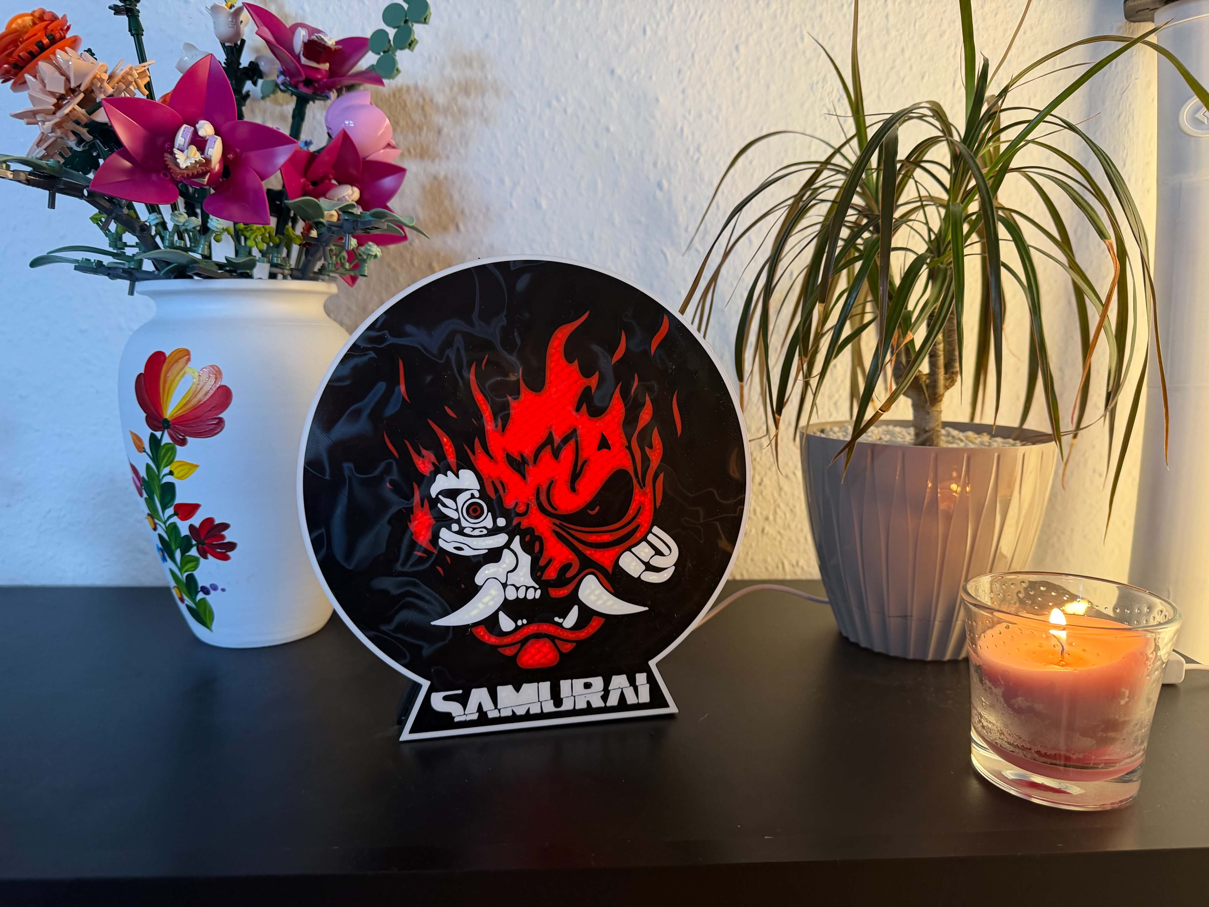 Cyberpunk inspired light up box
