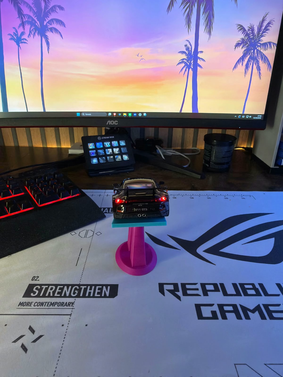 Controller stand inspired by GTA6