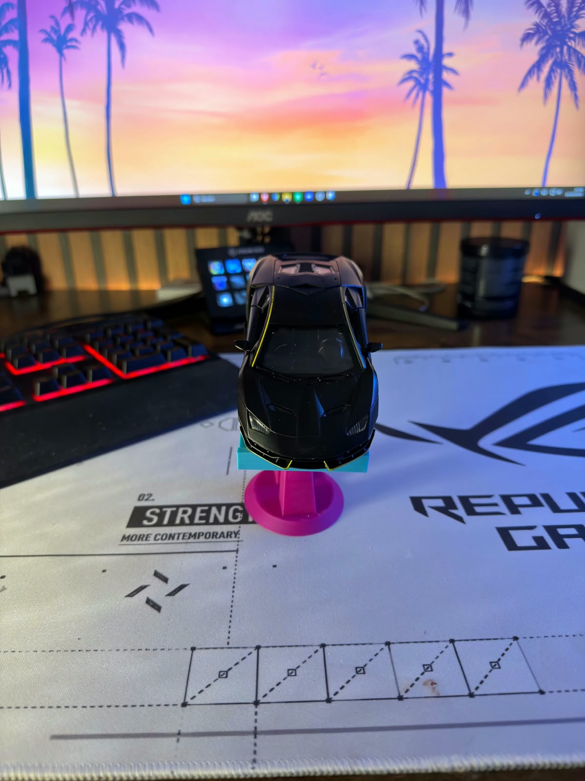 Controller stand inspired by GTA6