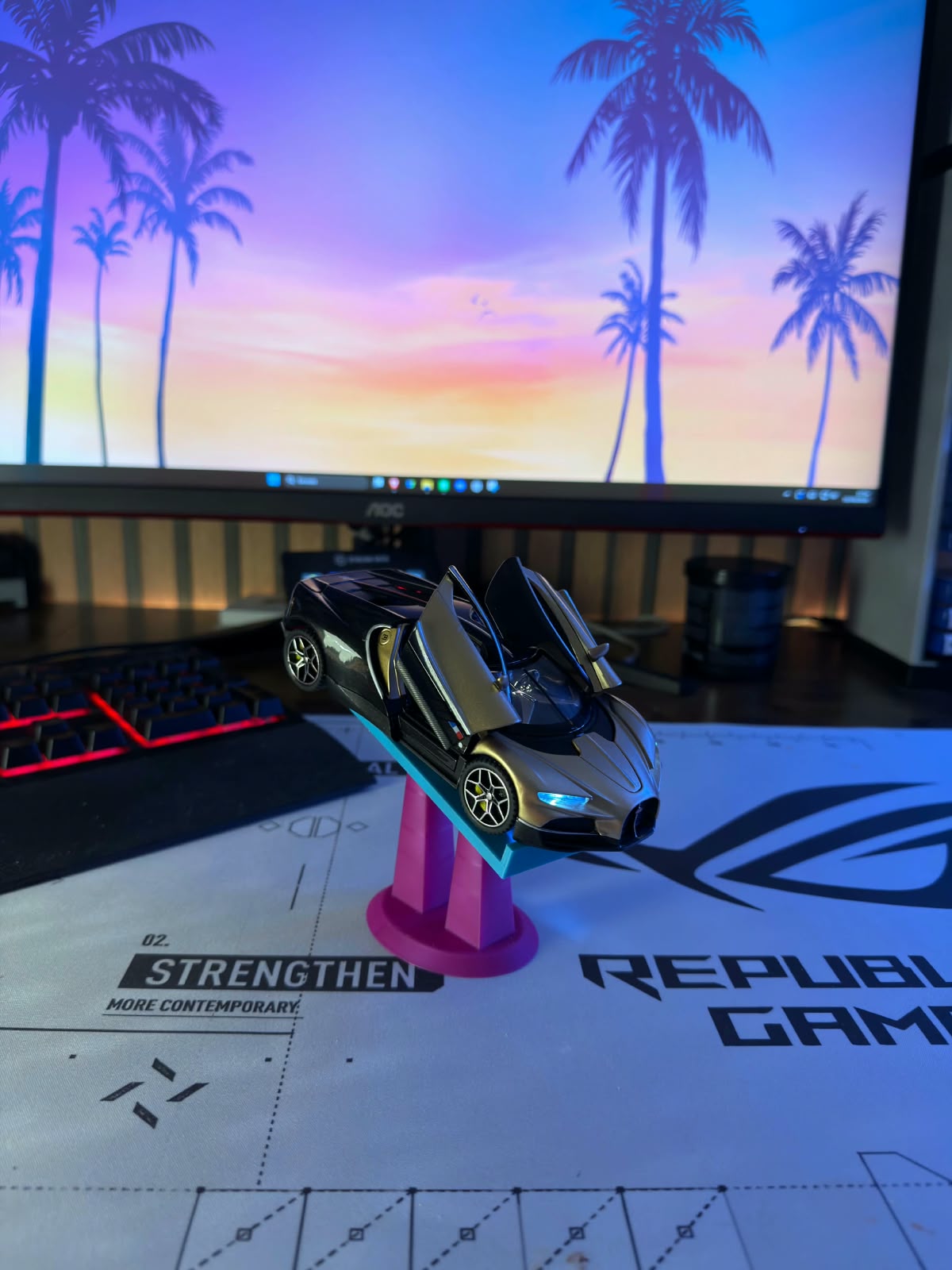 Controller stand inspired by GTA6