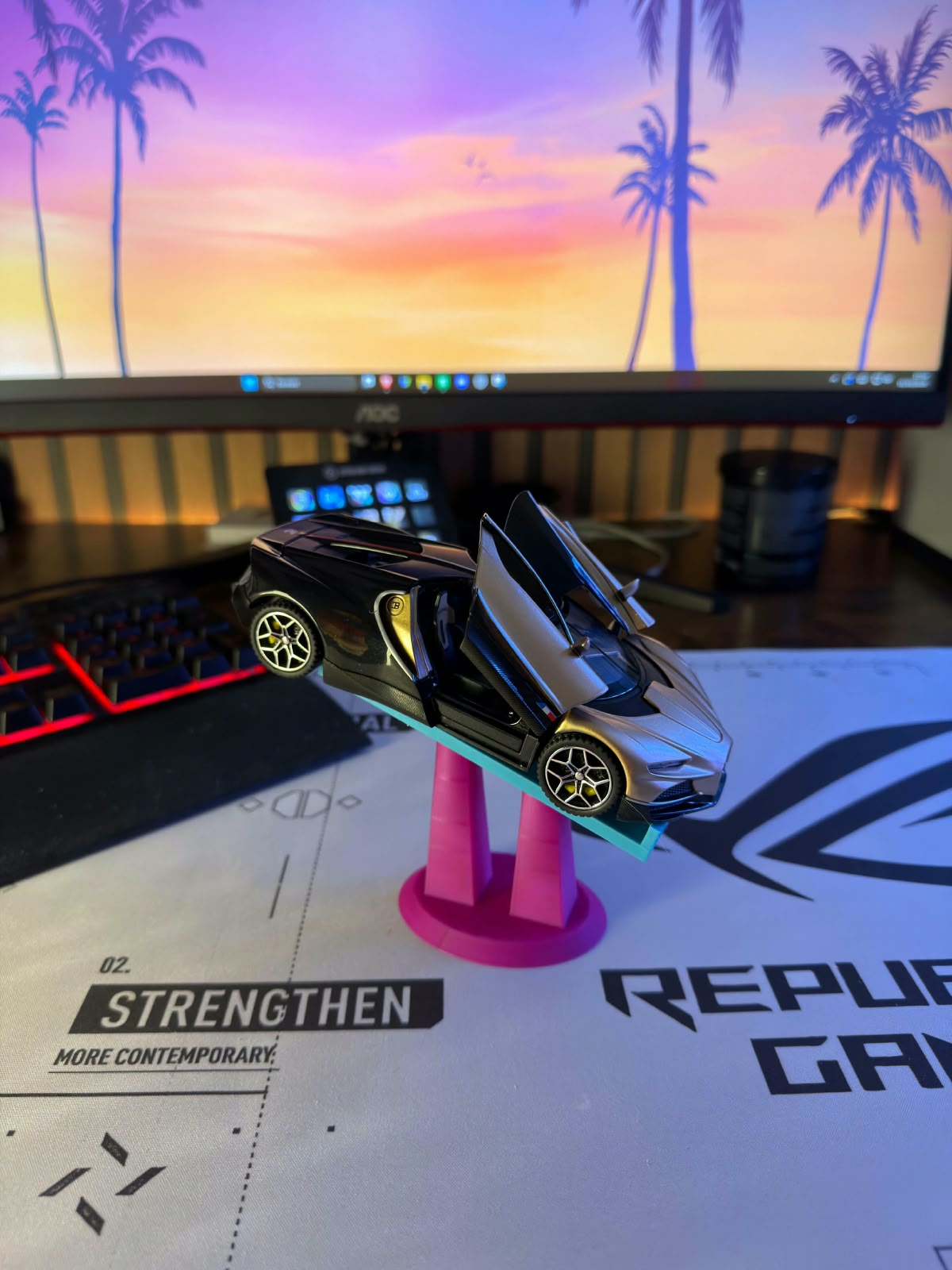 Controller stand inspired by GTA6