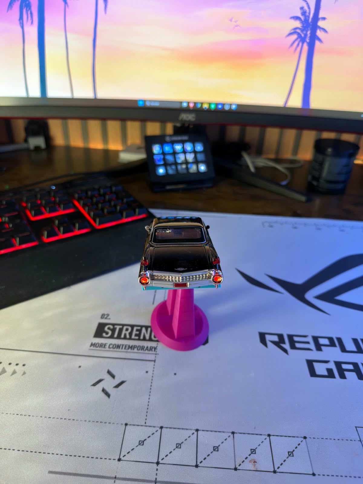 Controller stand inspired by GTA6