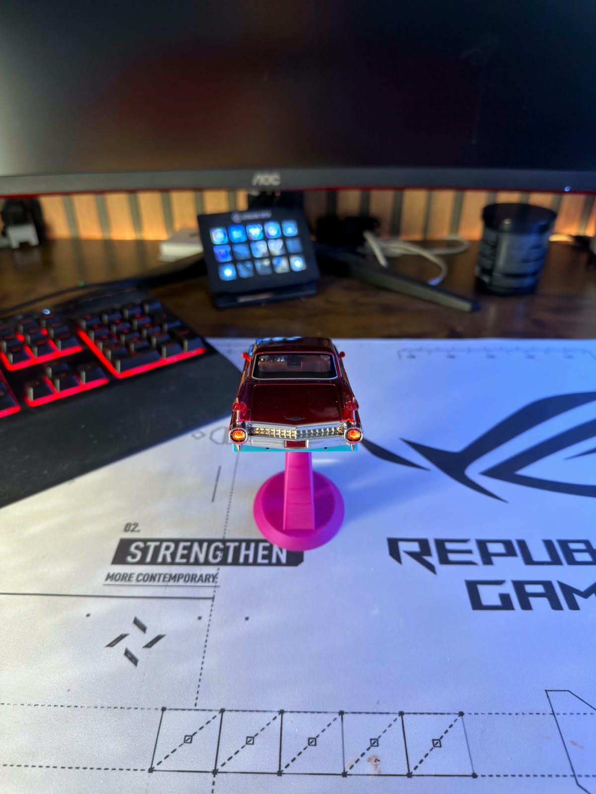 Controller stand inspired by GTA6