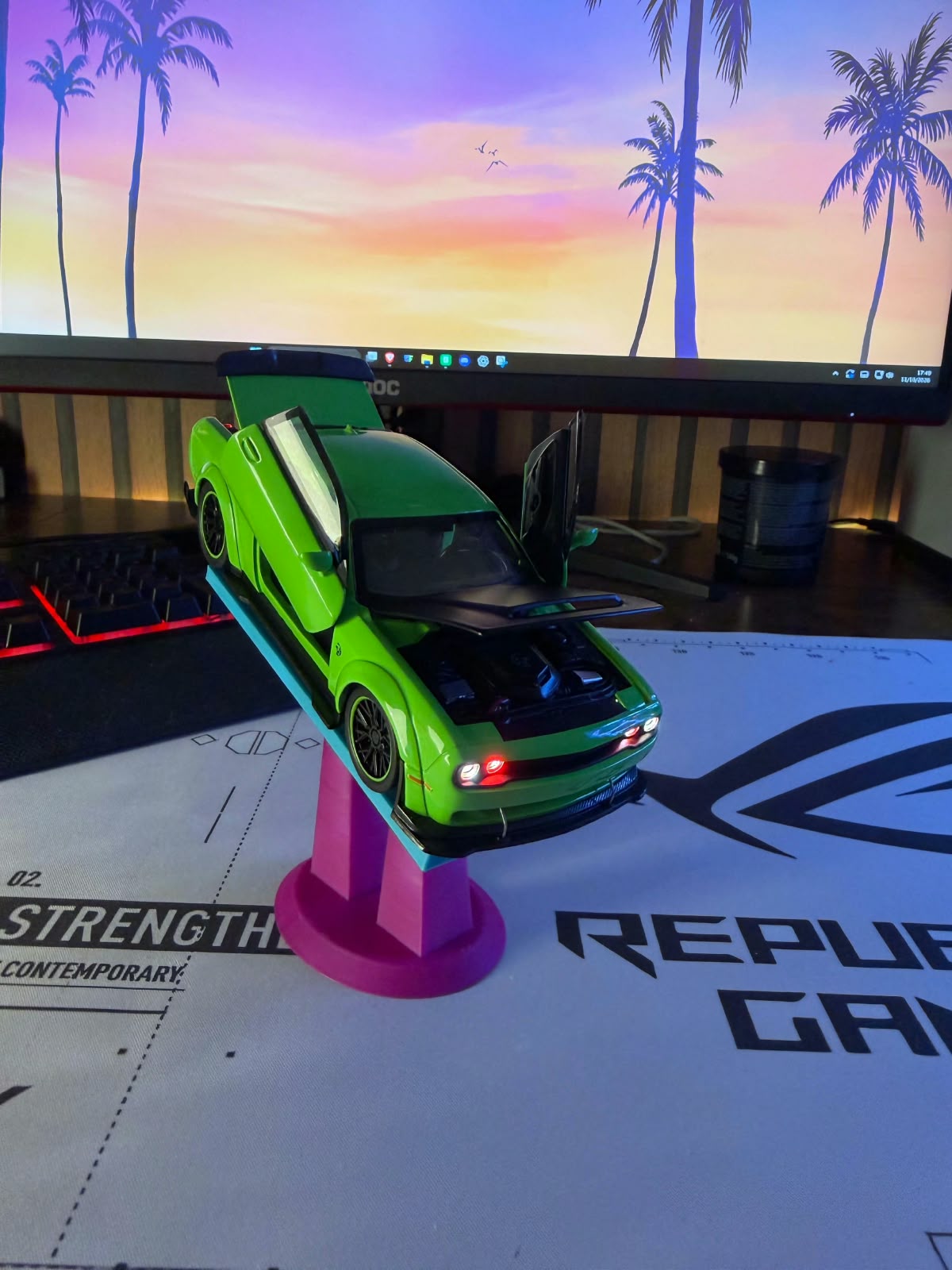 Controller stand inspired by GTA6