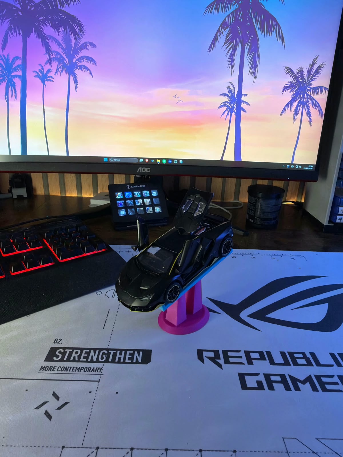 Controller stand inspired by GTA6