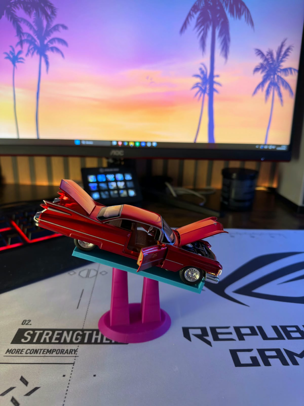 Controller stand inspired by GTA6